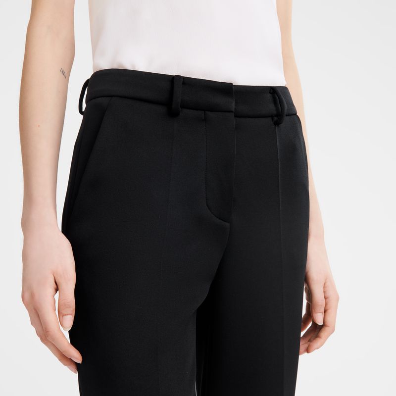 Black Longchamp Jersey Women Pants | US-230JWOHAV