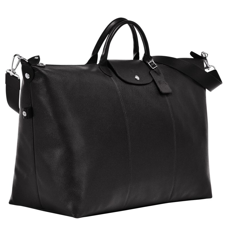 Black Longchamp Le Foulonné L Women Travel Bag | US-236GDXBKW