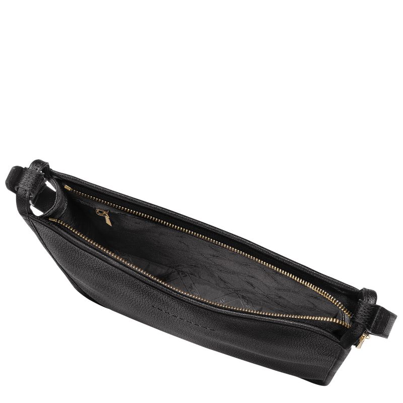 Black Longchamp Le Foulonné M Women Crossbody Bag | US-251HVXGJC