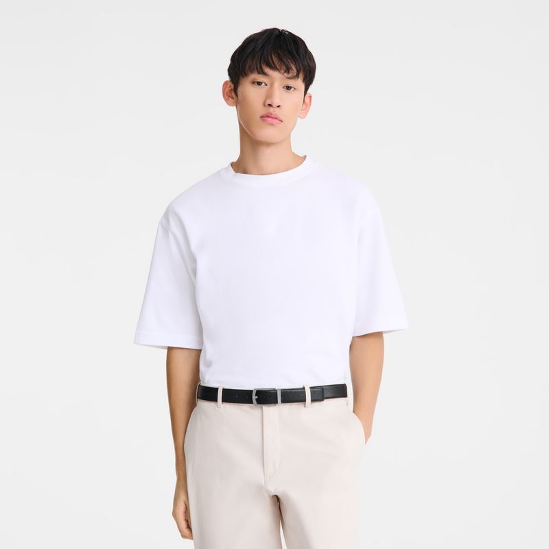 Black Longchamp Le Foulonné Men Belt | US-104TANQZJ