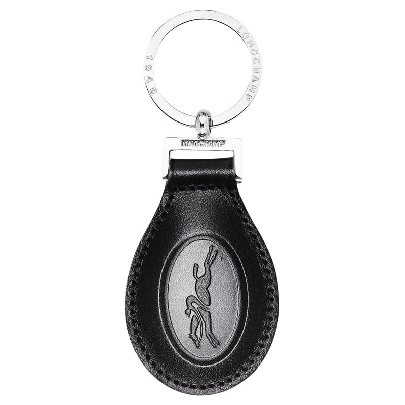 Black Longchamp Le Foulonné Men Key Rings | US-150RWBFAQ
