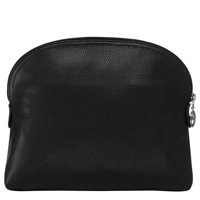 Black Longchamp Le Foulonné Men Toiletry Bags | US-507OQBTLU