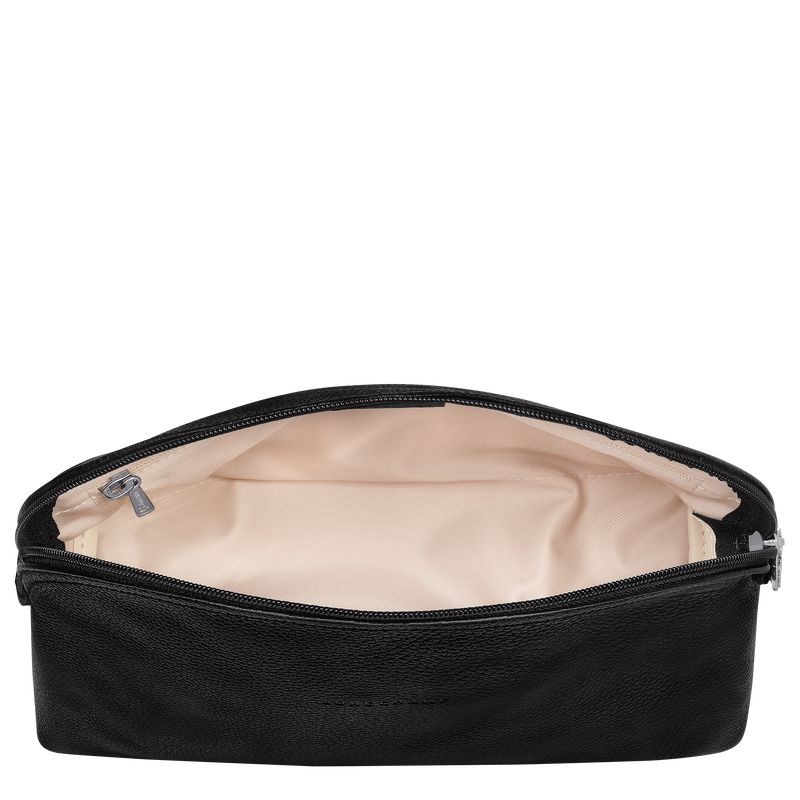 Black Longchamp Le Foulonné Men Toiletry Bags | US-507OQBTLU