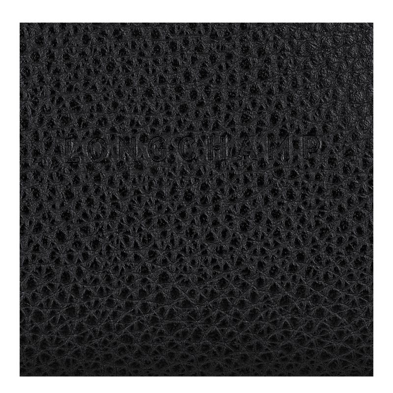 Black Longchamp Le Foulonné Women Coin Purse | US-712HYUKBT