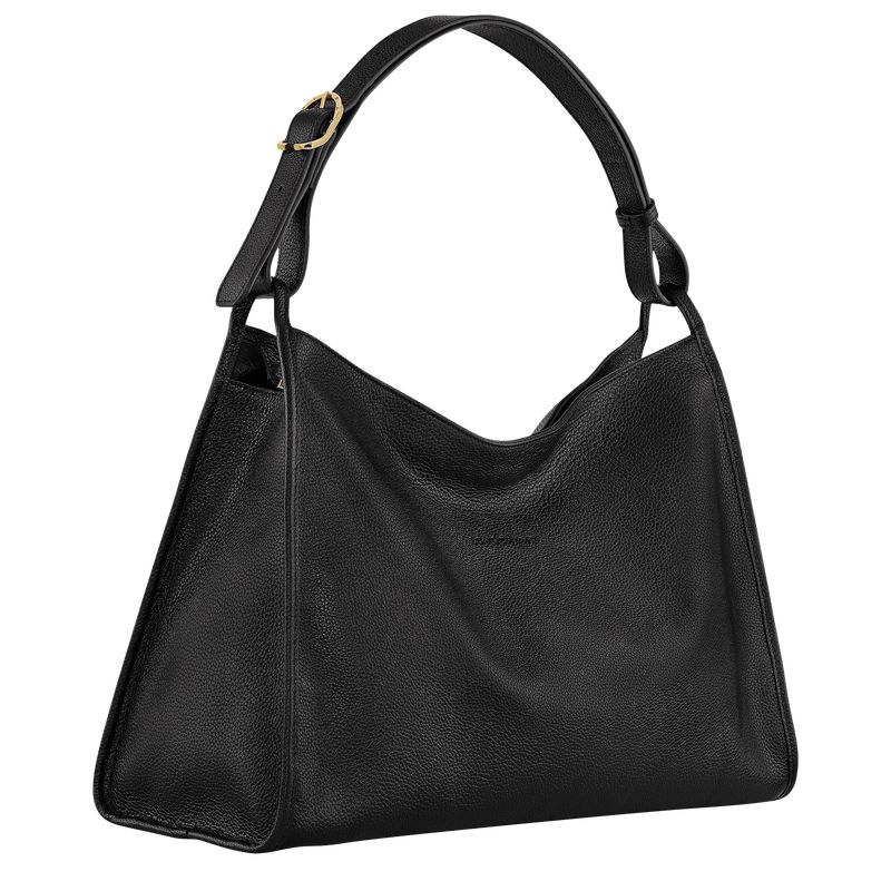 Black Longchamp Le Foulonné Xl Women Shoulder Bag | US-673IXAPBZ