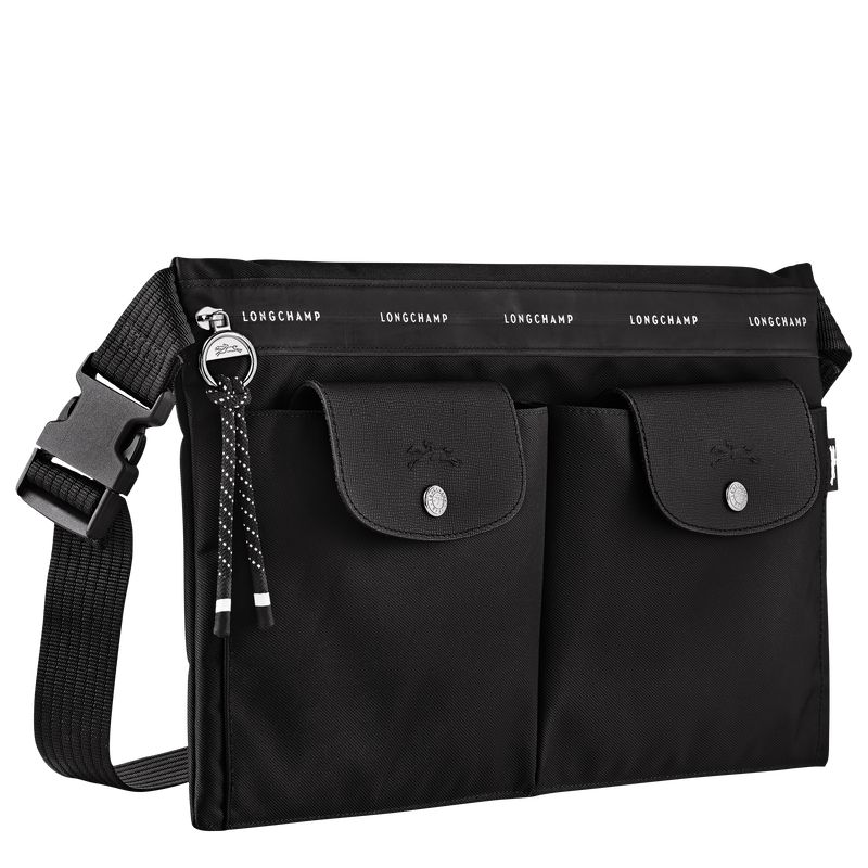 Black Longchamp Le Pliage Energy L Men Crossbody Bag | US-341JYDMSZ