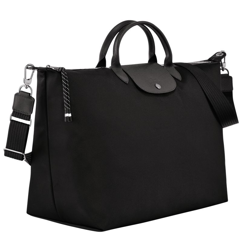 Black Longchamp Le Pliage Energy L Men Travel Bag | US-596FQHXDI
