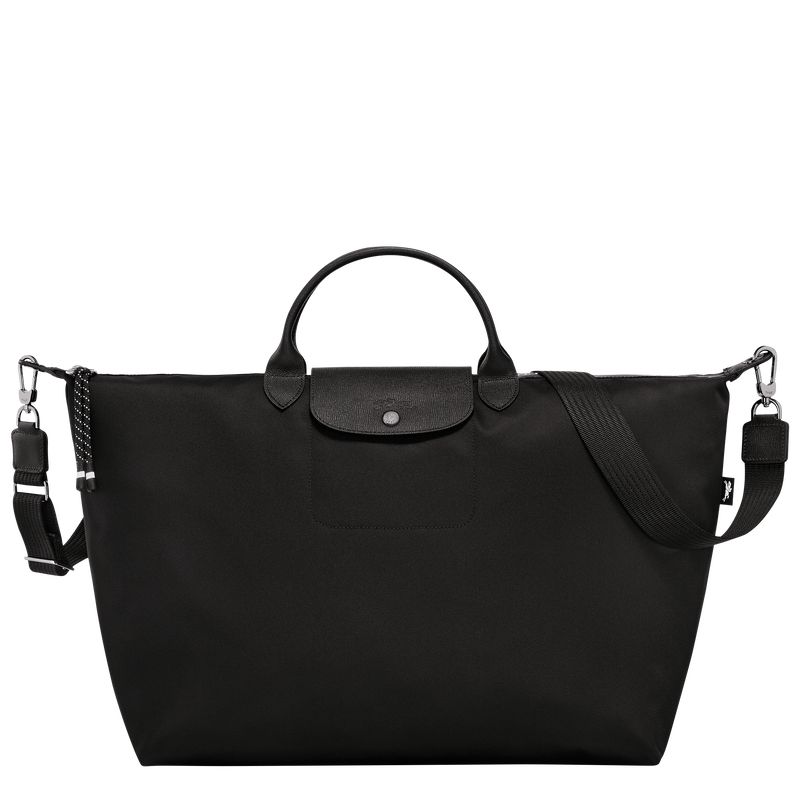 Black Longchamp Le Pliage Energy L Men Travel Bag | US-596FQHXDI
