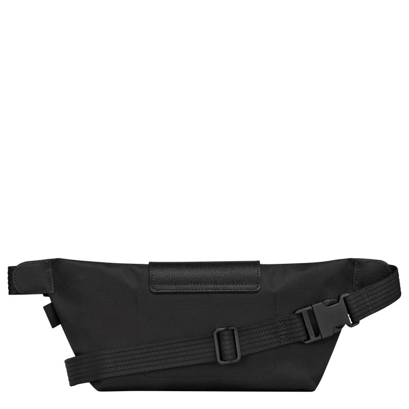 Black Longchamp Le Pliage Energy M Men Belt Bag | US-921OQPMBS
