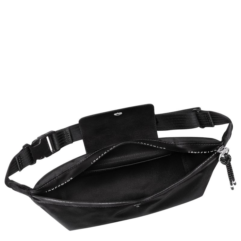 Black Longchamp Le Pliage Energy M Men Belt Bag | US-921OQPMBS