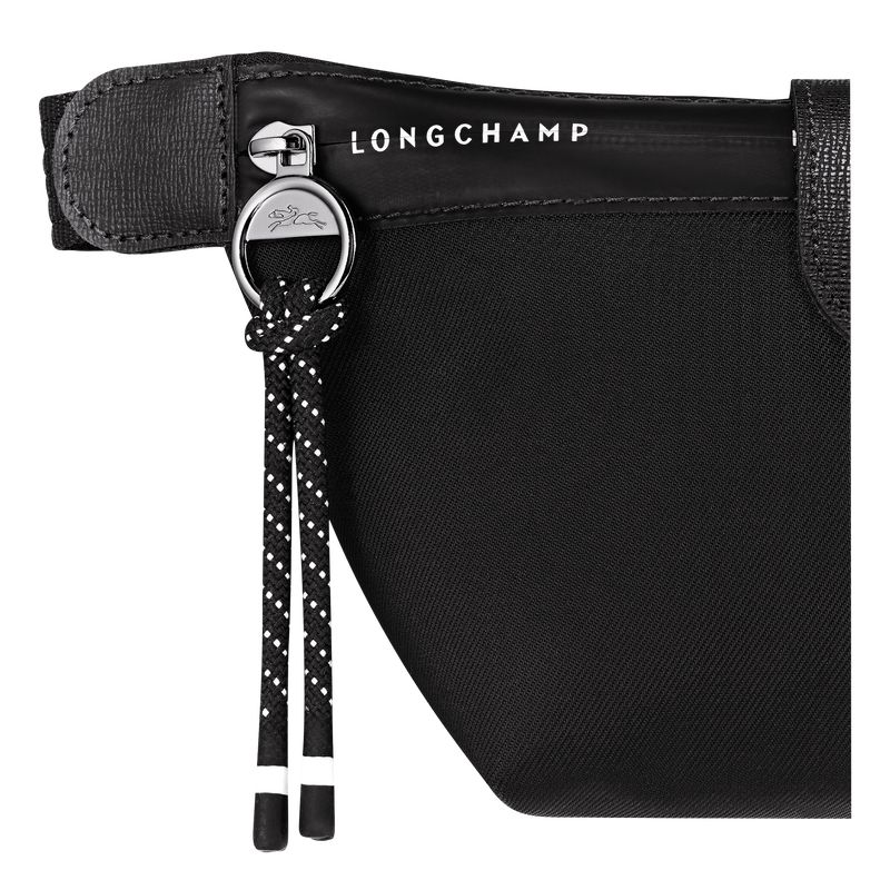Black Longchamp Le Pliage Energy M Men Belt Bag | US-921OQPMBS