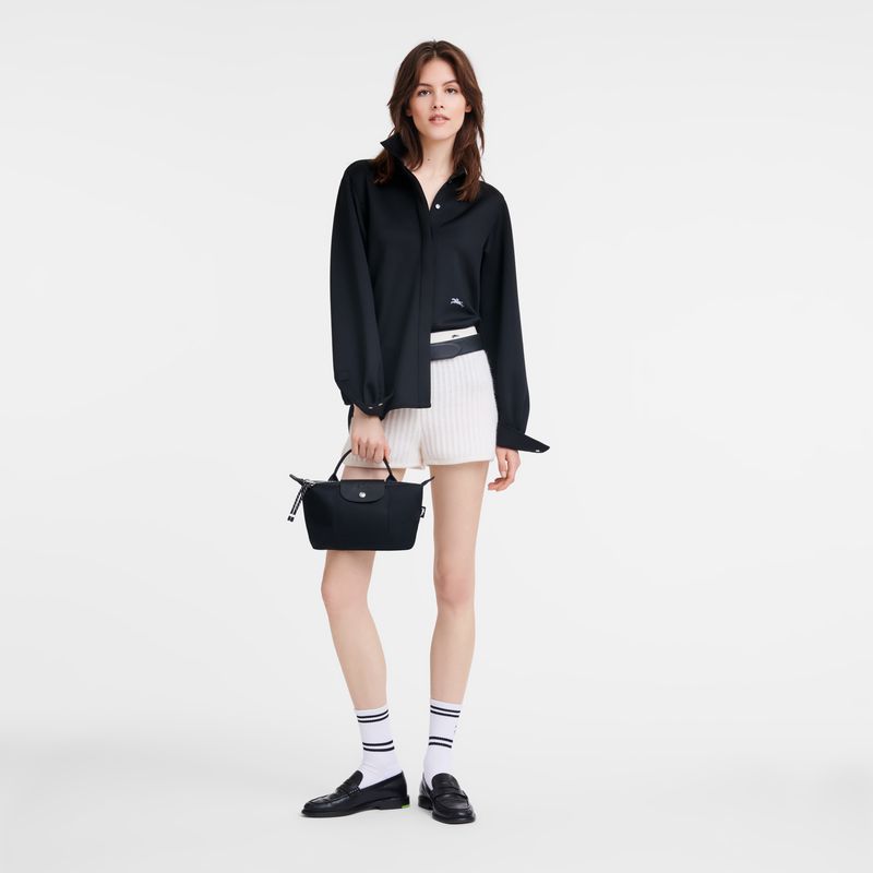 Black Longchamp Le Pliage Energy Men Pouch | US-583GKOUQX