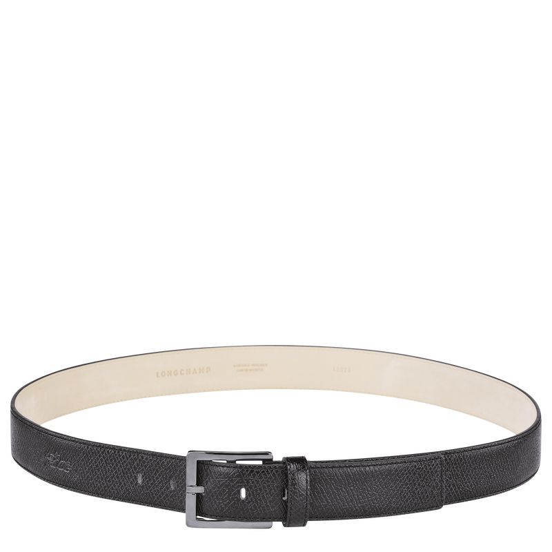 Black Longchamp Le Pliage Men Belt | US-214HETNYK