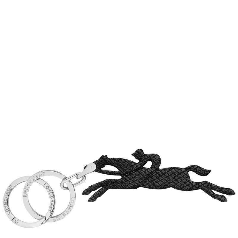 Black Longchamp Le Pliage Men Key Rings | US-245JQXKCU