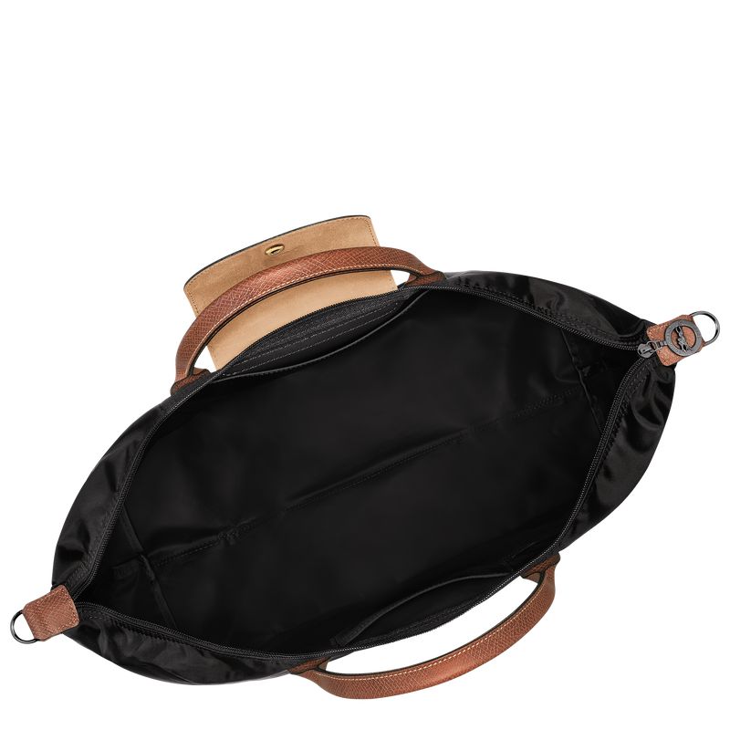 Black Longchamp Le Pliage Original Expandable Women Travel Bag | US-962LVWXAE