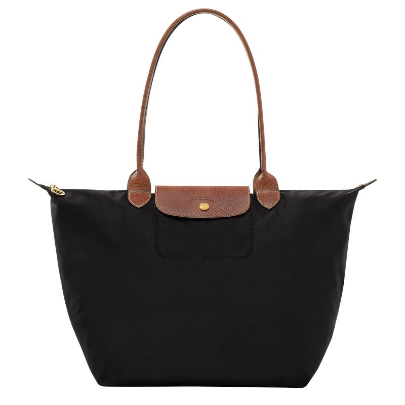 Black Longchamp Le Pliage Original L Women Tote Bag | US-302OVQFAN
