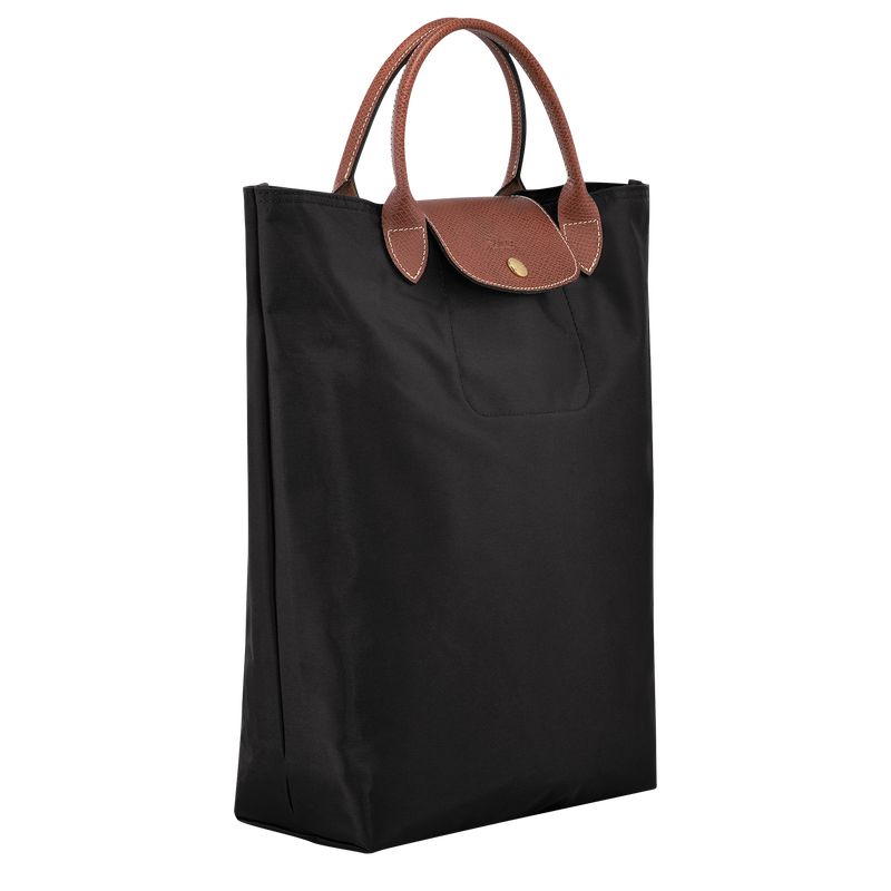 Black Longchamp Le Pliage Original M Men Tote Bag | US-720DQMPRV