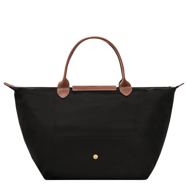 Black Longchamp Le Pliage Original M Women Handbag | US-617UFSPDC