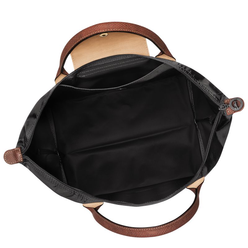 Black Longchamp Le Pliage Original M Women Handbag | US-617UFSPDC
