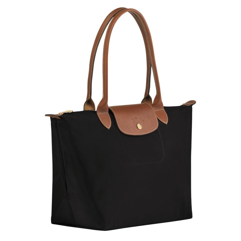 Black Longchamp Le Pliage Original M Women Tote Bag | US-916LXWSPM
