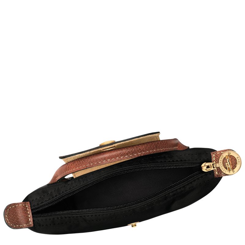 Black Longchamp Le Pliage Original With Handle Men Pouch | US-948ACJTOZ