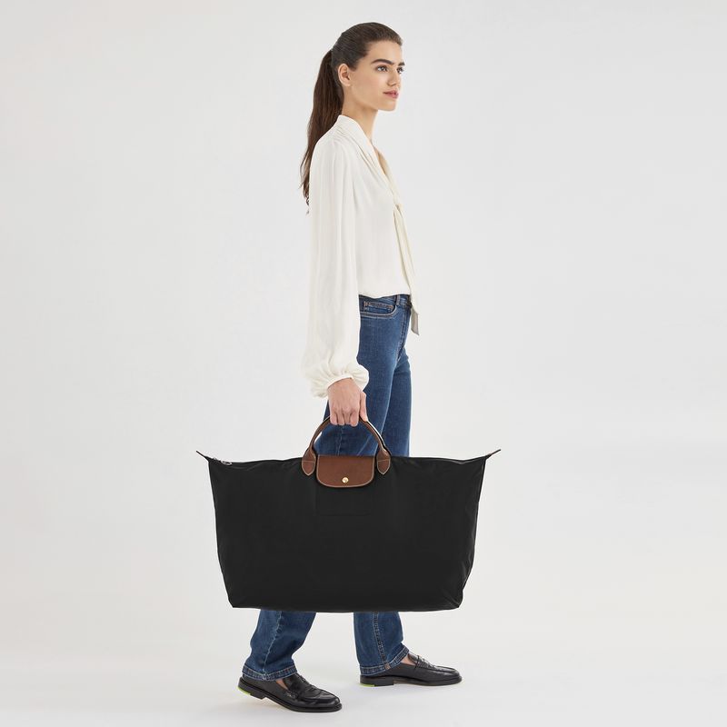 Black Longchamp Le Pliage Original Xl Women Travel Bag | US-634OFDKAN