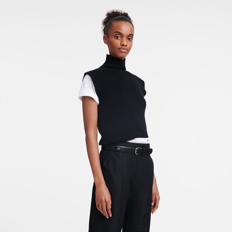 Black Longchamp Le Pliage Women Belt | US-386UPZEQR