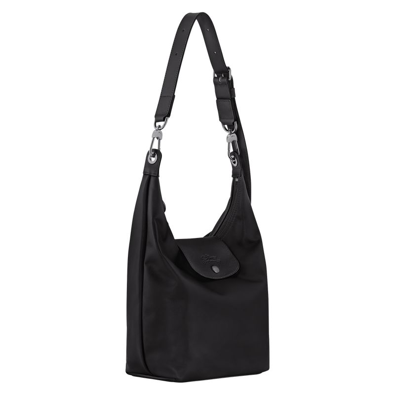 Black Longchamp Le Pliage Xtra M Women Shoulder Bag | US-920STQZGO