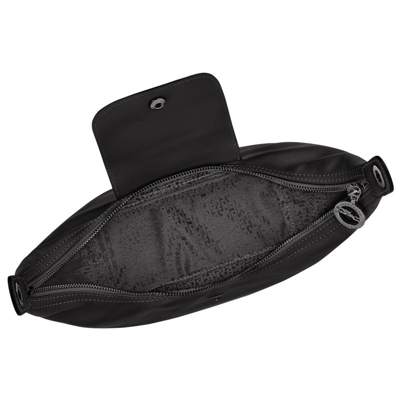 Black Longchamp Le Pliage Xtra M Women Shoulder Bag | US-920STQZGO