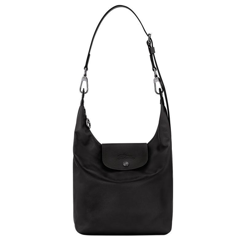 Black Longchamp Le Pliage Xtra M Women Shoulder Bag | US-920STQZGO