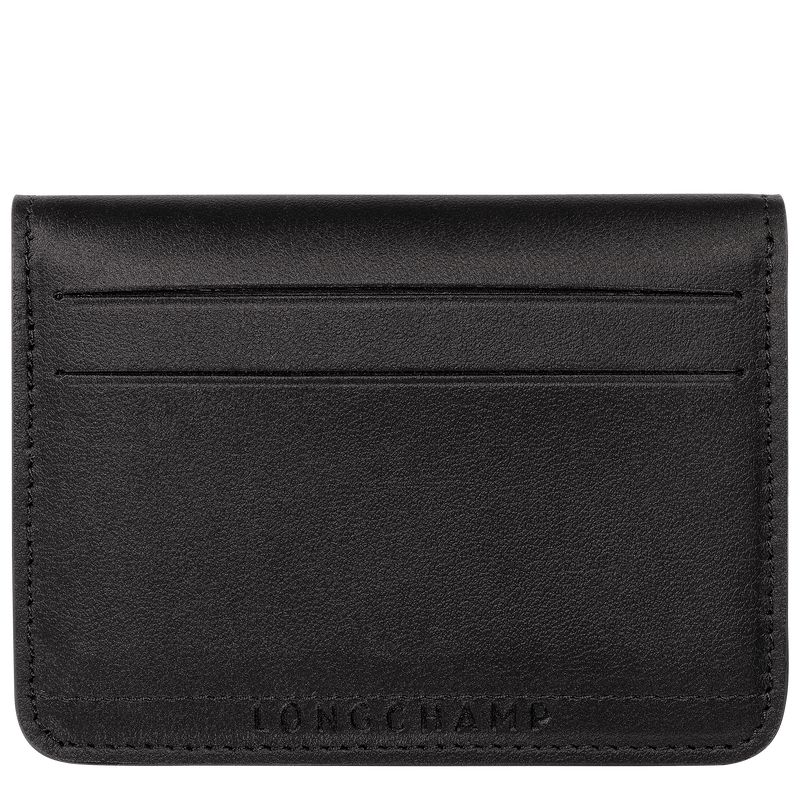 Black Longchamp Le Pliage Xtra Men Card Holder | US-408XSLGFP