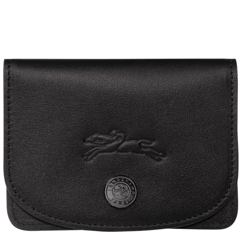 Black Longchamp Le Pliage Xtra Men Card Holder | US-408XSLGFP