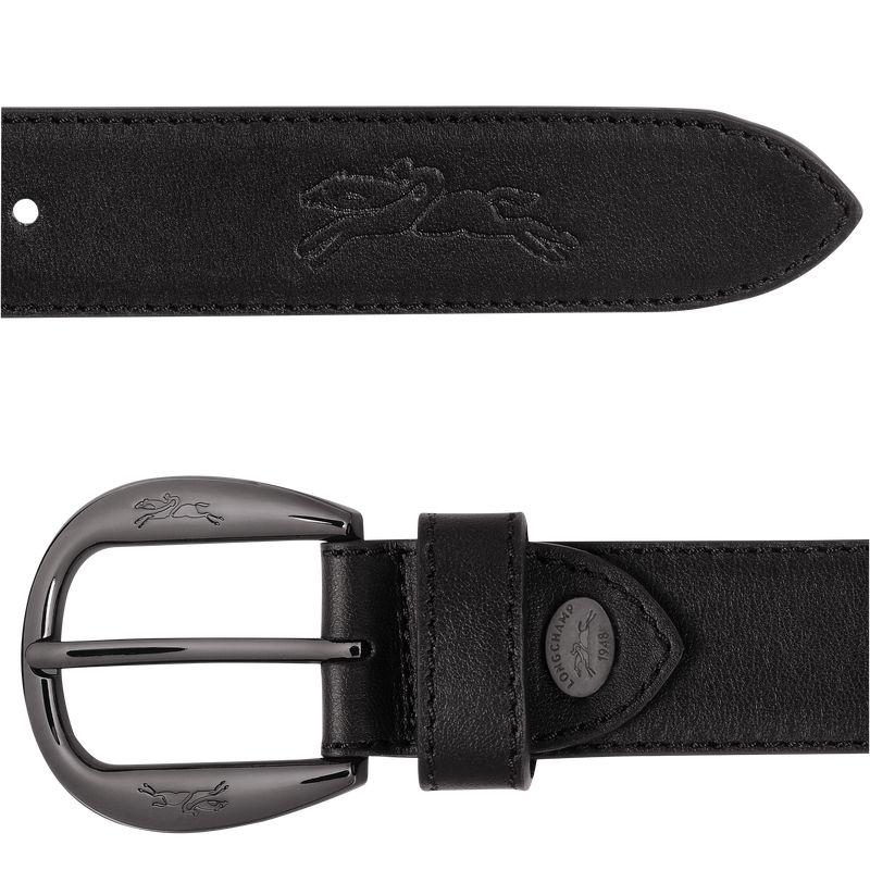 Black Longchamp Le Pliage Xtra Women Belt | US-365VZNSBQ