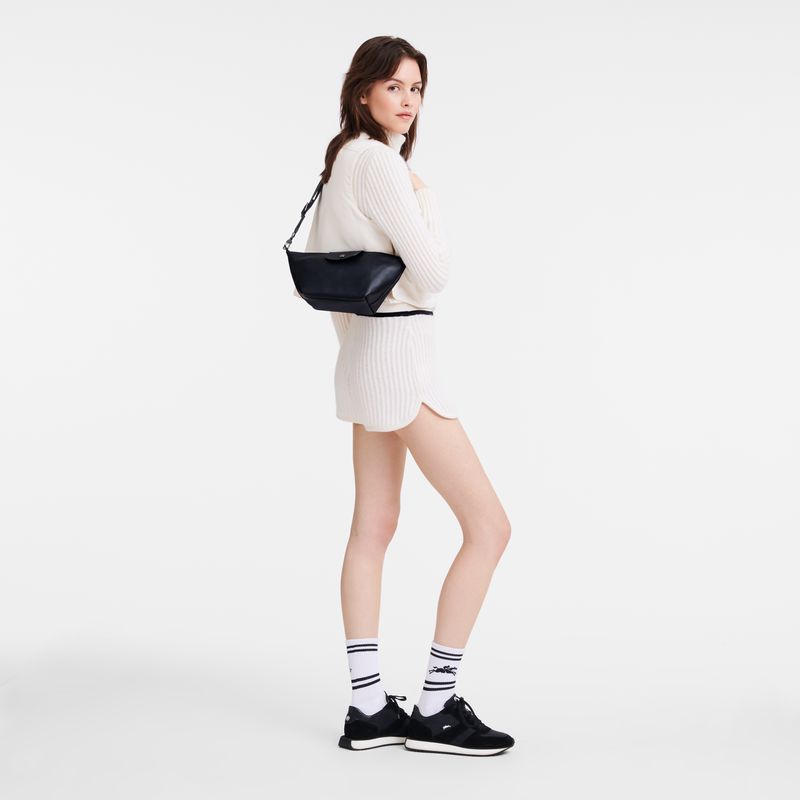 Black Longchamp Le Pliage Xtra Xs Men Crossbody Bag | US-694GPUEWN