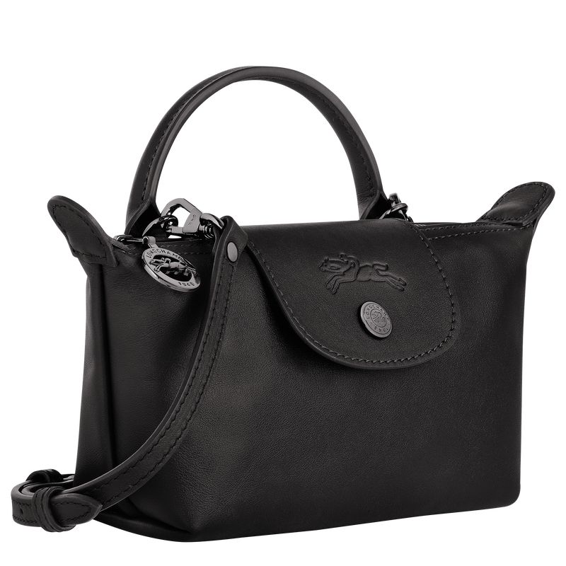 Black Longchamp Le Pliage Xtra Xs Women Pouch | US-035QSLTBM