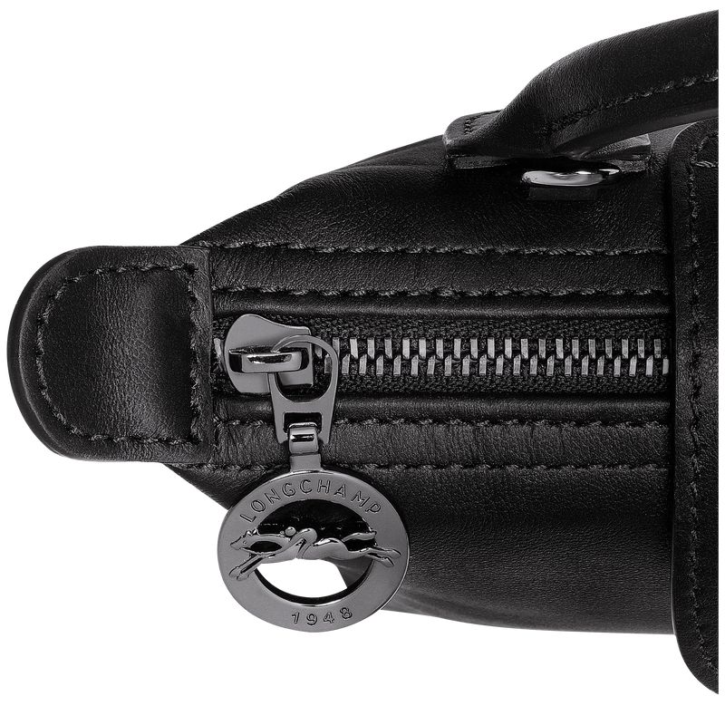 Black Longchamp Le Pliage Xtra Xs Women Pouch | US-035QSLTBM