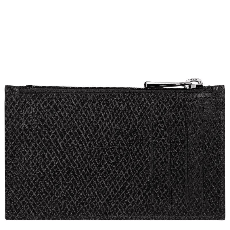Black Longchamp Le Roseau Essential Men Coin Purse | US-906PUNEVS