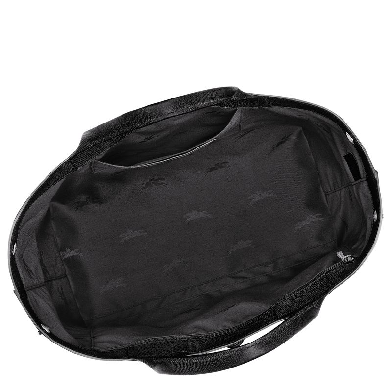 Black Longchamp Le Roseau L Women Handbag | US-871YGVBNI