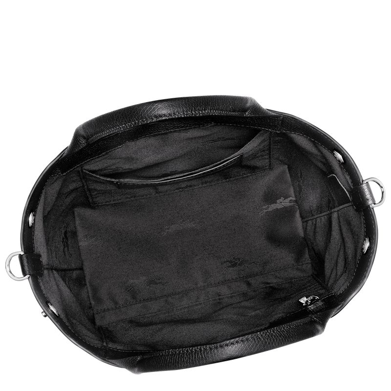 Black Longchamp Le Roseau S Women Handbag | US-756SDUXEN