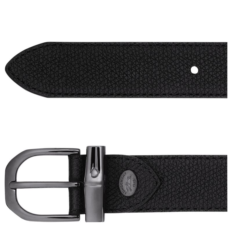 Black Longchamp Le Roseau Women Belt | US-506EYZMUC