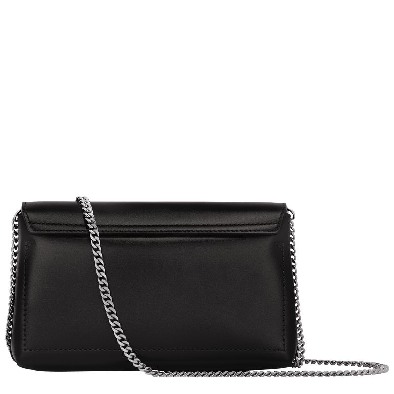 Black Longchamp Le Roseau Women Clutch | US-561CEHUTK