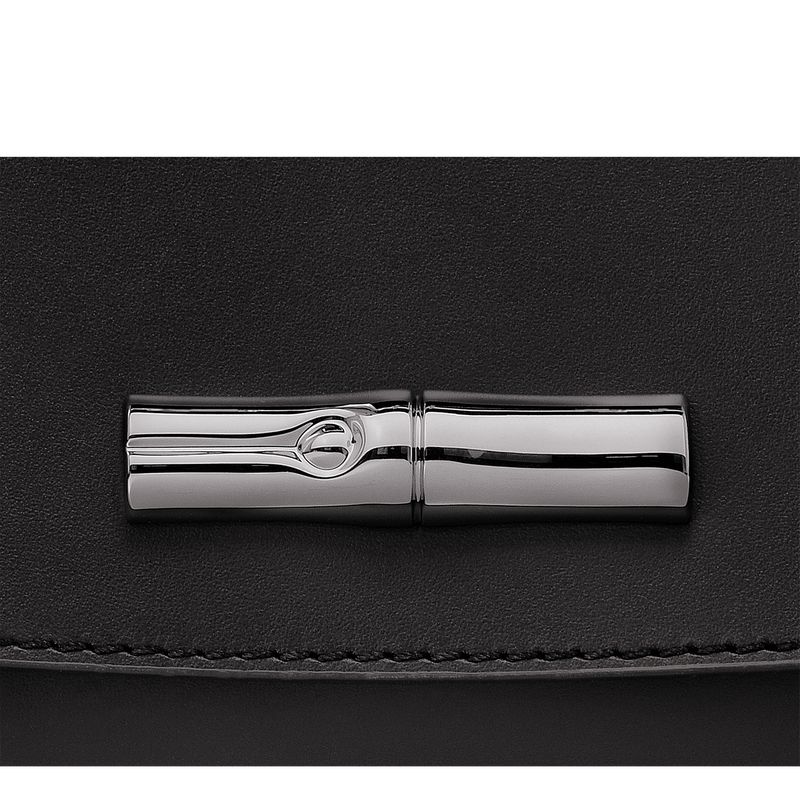 Black Longchamp Le Roseau Women Clutch | US-561CEHUTK