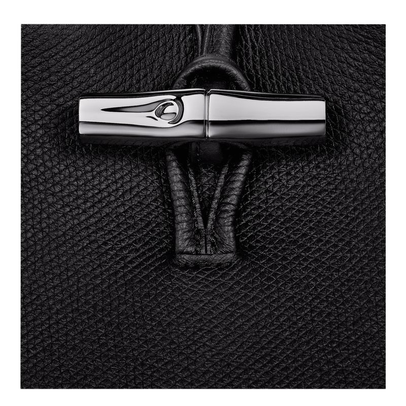 Black Longchamp Le Roseau Women Phone Case | US-209ACZSYQ