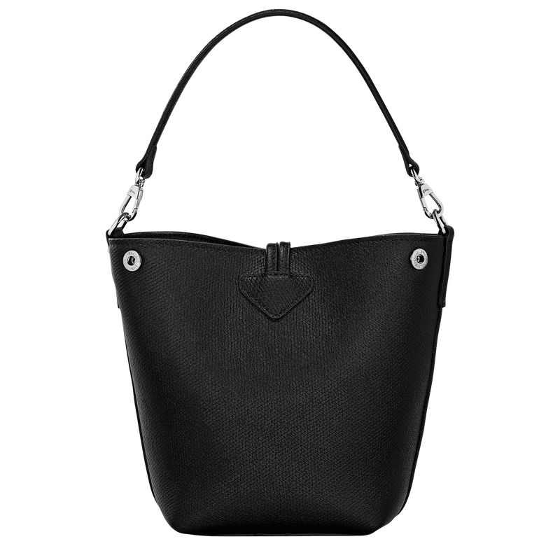 Black Longchamp Le Roseau Xs Women Bucket Bag | US-467QHMPUF