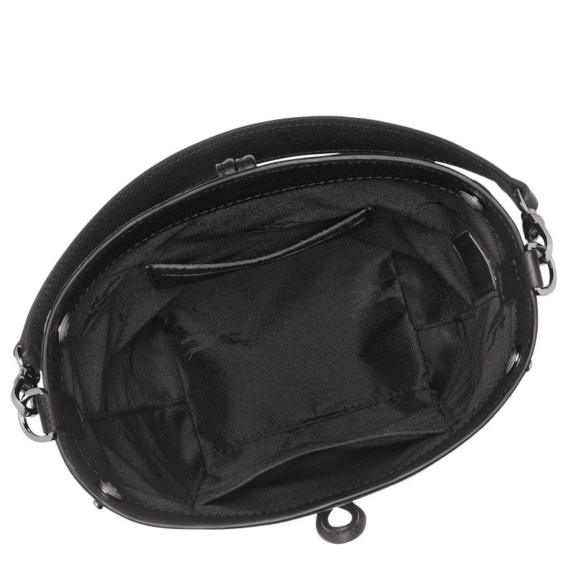 Black Longchamp Le Roseau Xs Women Bucket Bag | US-467QHMPUF