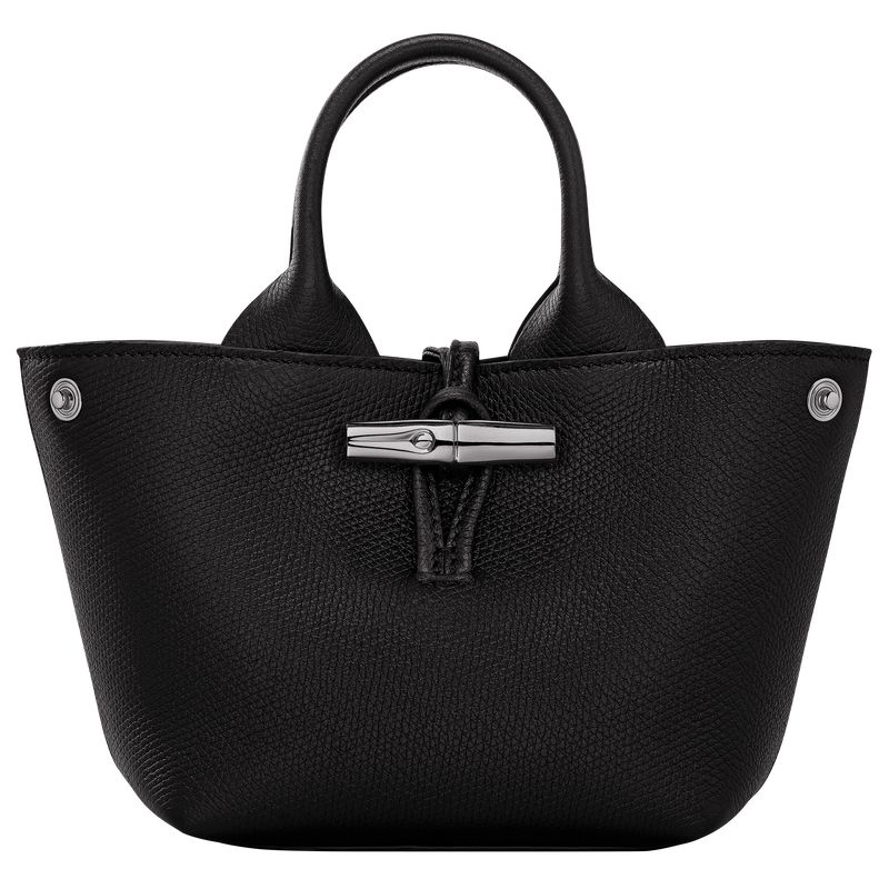 Black Longchamp Le Roseau Xs Women Handbag | US-703UOSNAE