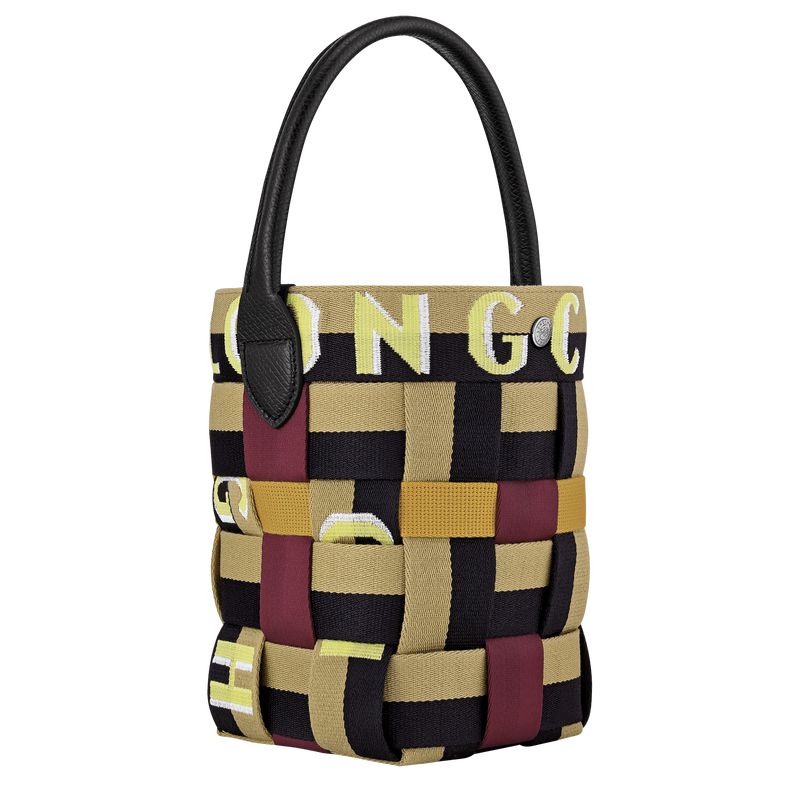 Black Longchamp Re-play Xs Women Bucket Bag | US-681QZGSNT