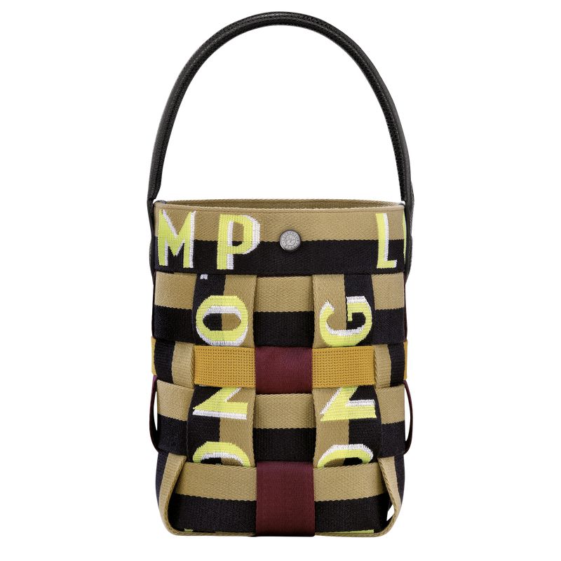 Black Longchamp Re-play Xs Women Bucket Bag | US-681QZGSNT