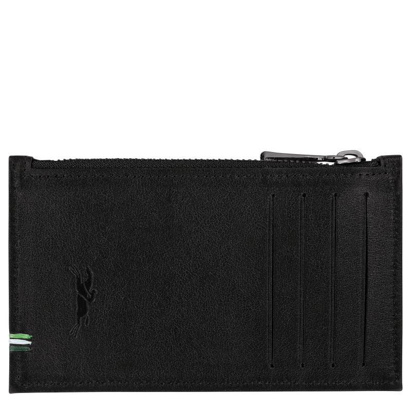 Black Longchamp Sur Seine Men Coin Purse | US-618IPKRGB