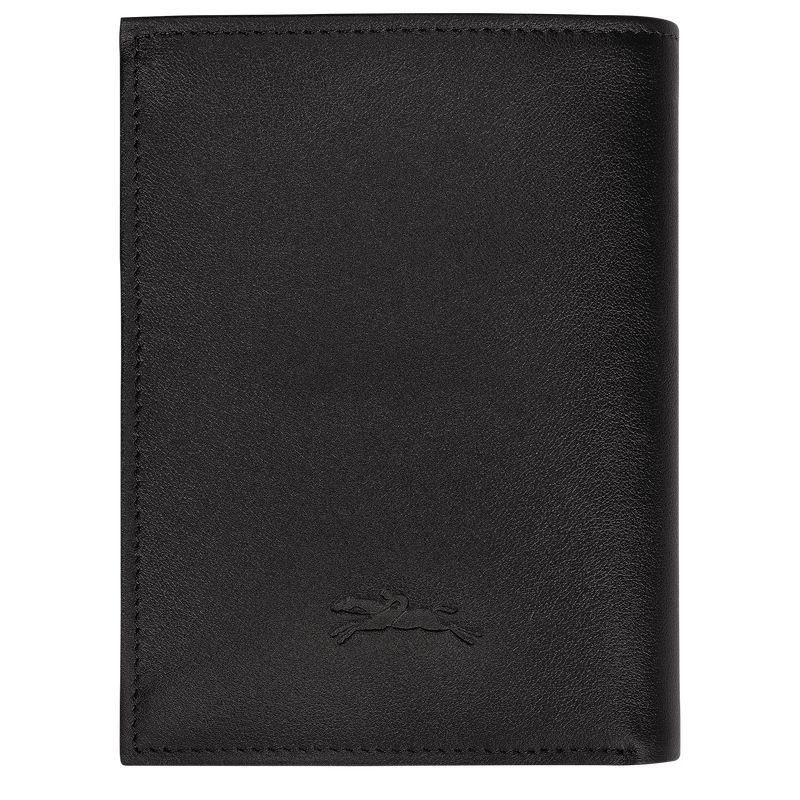 Black Longchamp Sur Seine Men Wallet | US-928OQWRML
